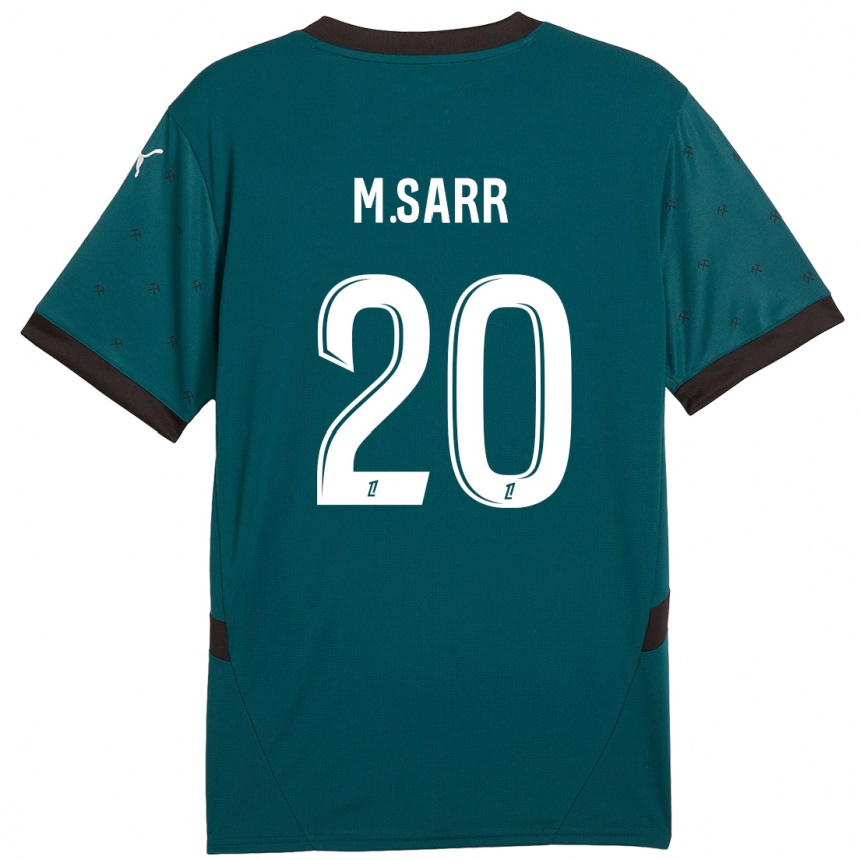 Niño Fútbol Camiseta Malang Sarr #20 Verde Oscuro 2ª Equipación 2024/25 México