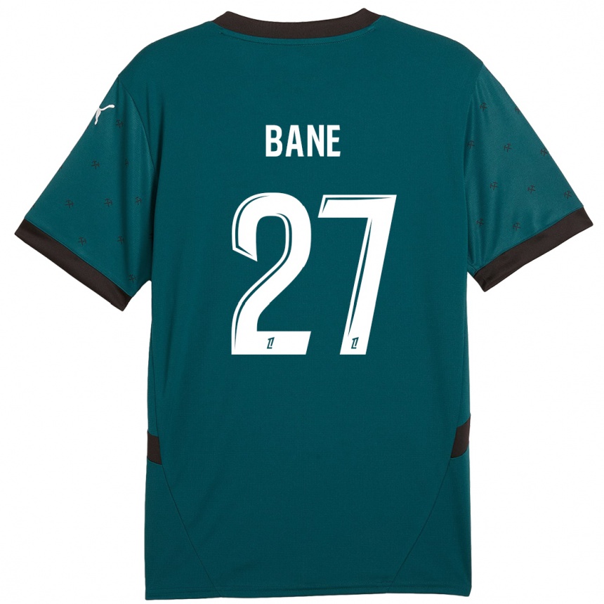 Niño Fútbol Camiseta Sidi Bane #27 Verde Oscuro 2ª Equipación 2024/25 México