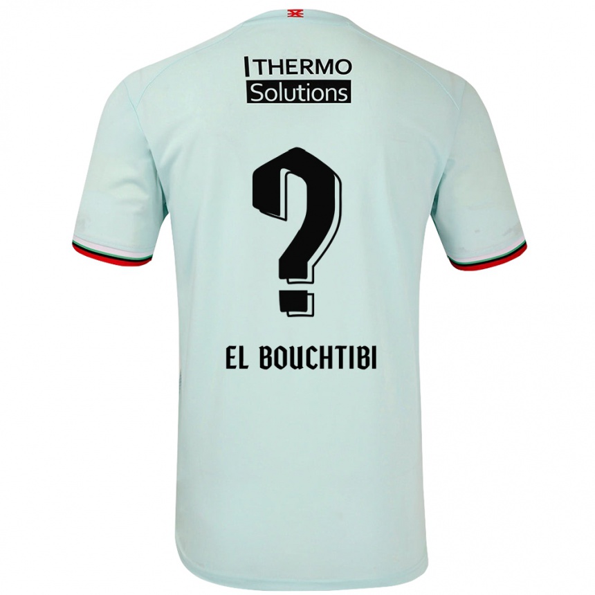 Niño Fútbol Camiseta Ilias El Bouchtibi #0 Verde Claro 2ª Equipación 2024/25 México