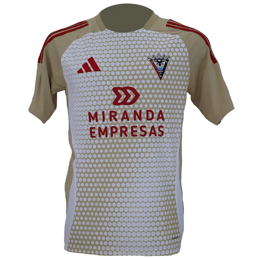 Niño Fútbol Camiseta Diogo Verdasca #20 Marrón Blanco 2ª Equipación 2024/25 México