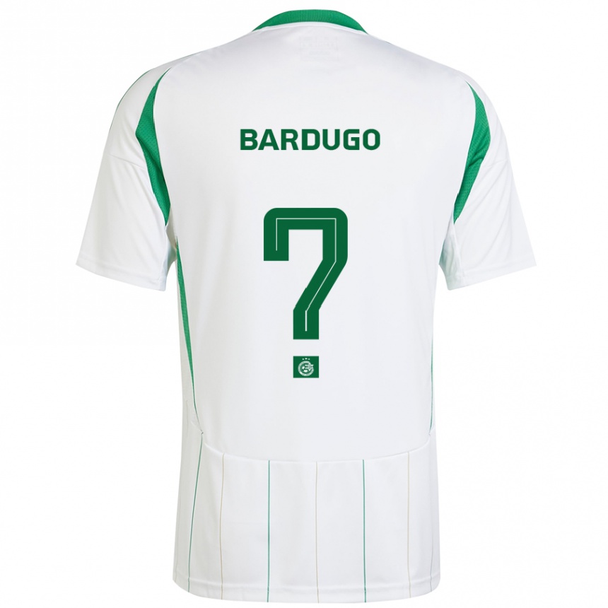 Niño Fútbol Camiseta Ariel Bardugo #0 Blanco Verde 2ª Equipación 2024/25 México