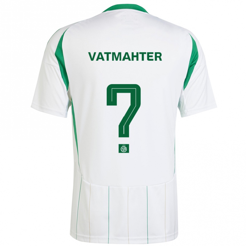 Niño Fútbol Camiseta Liam Vatmahter #0 Blanco Verde 2ª Equipación 2024/25 México