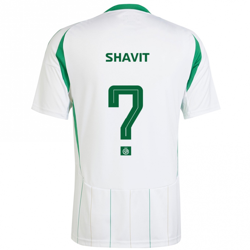 Niño Fútbol Camiseta Noam Shavit #0 Blanco Verde 2ª Equipación 2024/25 México