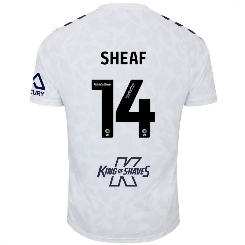 Niño Fútbol Camiseta Ben Sheaf #14 Blanco 2ª Equipación 2024/25 México