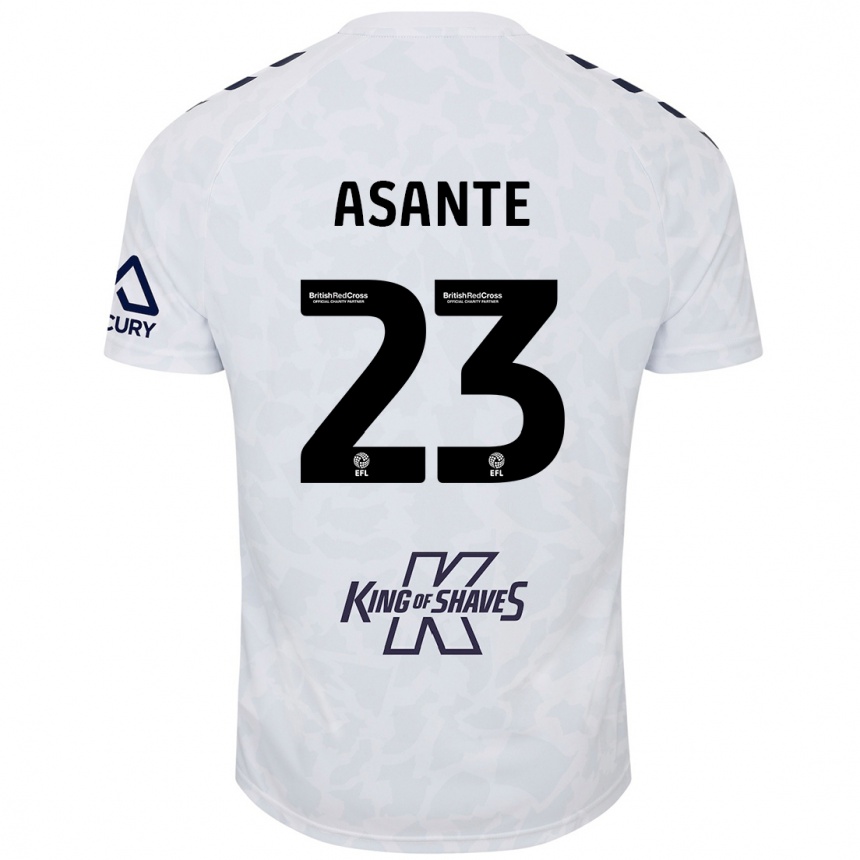 Niño Fútbol Camiseta Brandon Thomas-Asante #23 Blanco 2ª Equipación 2024/25 México