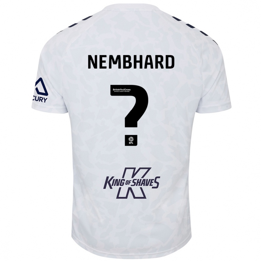 Niño Fútbol Camiseta Kesiah Nembhard #0 Blanco 2ª Equipación 2024/25 México