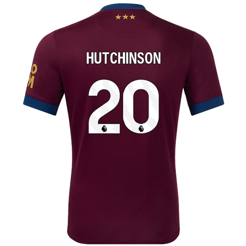 Niño Fútbol Camiseta Omari Hutchinson #20 Marrón 2ª Equipación 2024/25 México