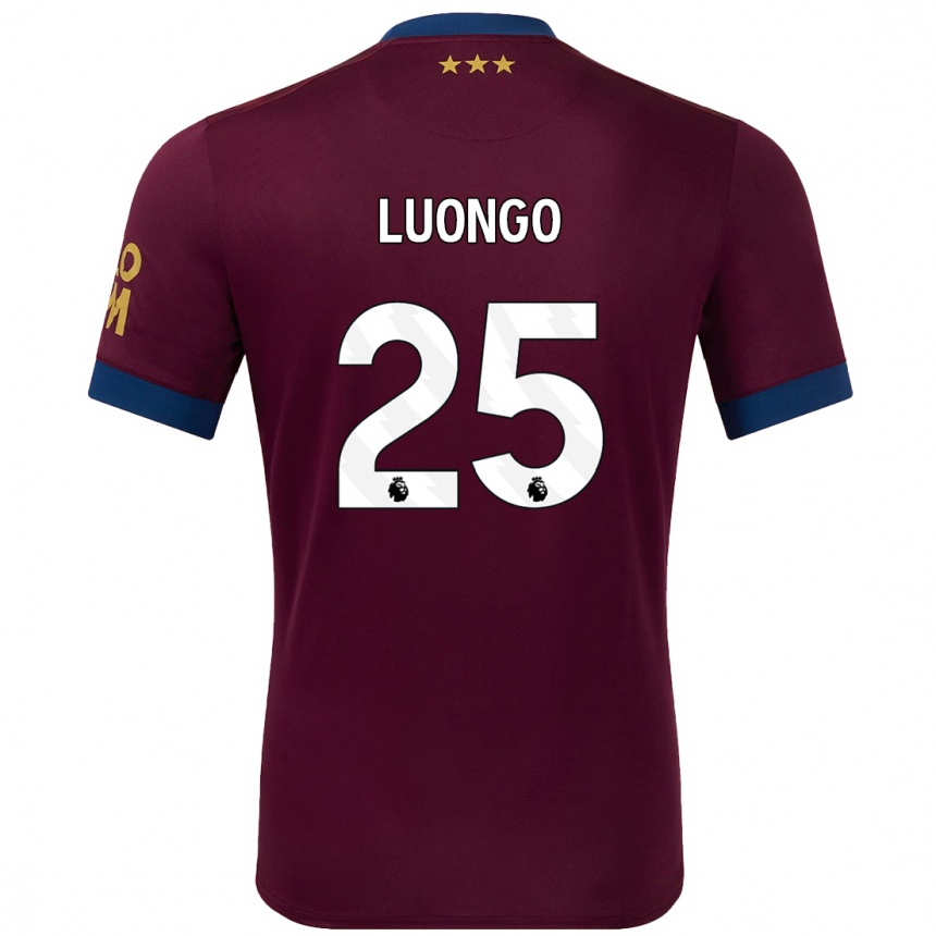 Niño Fútbol Camiseta Massimo Luongo #25 Marrón 2ª Equipación 2024/25 México