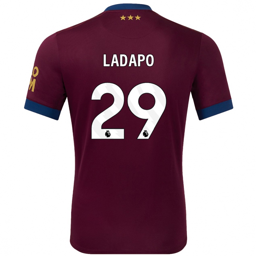 Niño Fútbol Camiseta Freddie Ladapo #29 Marrón 2ª Equipación 2024/25 México