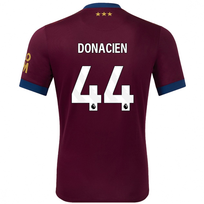 Niño Fútbol Camiseta Janoi Donacien #44 Marrón 2ª Equipación 2024/25 México