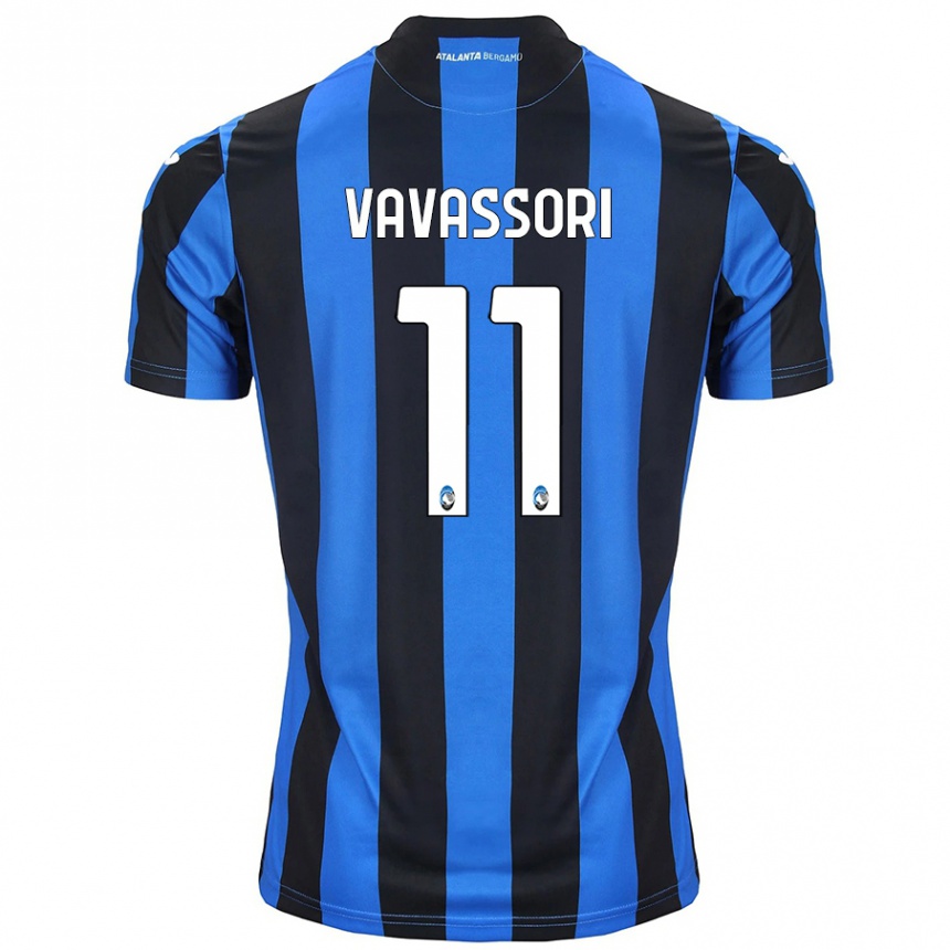 Hombre Fútbol Camiseta Dominic Vavassori #11 Azul Negro 1ª Equipación 2024/25 México