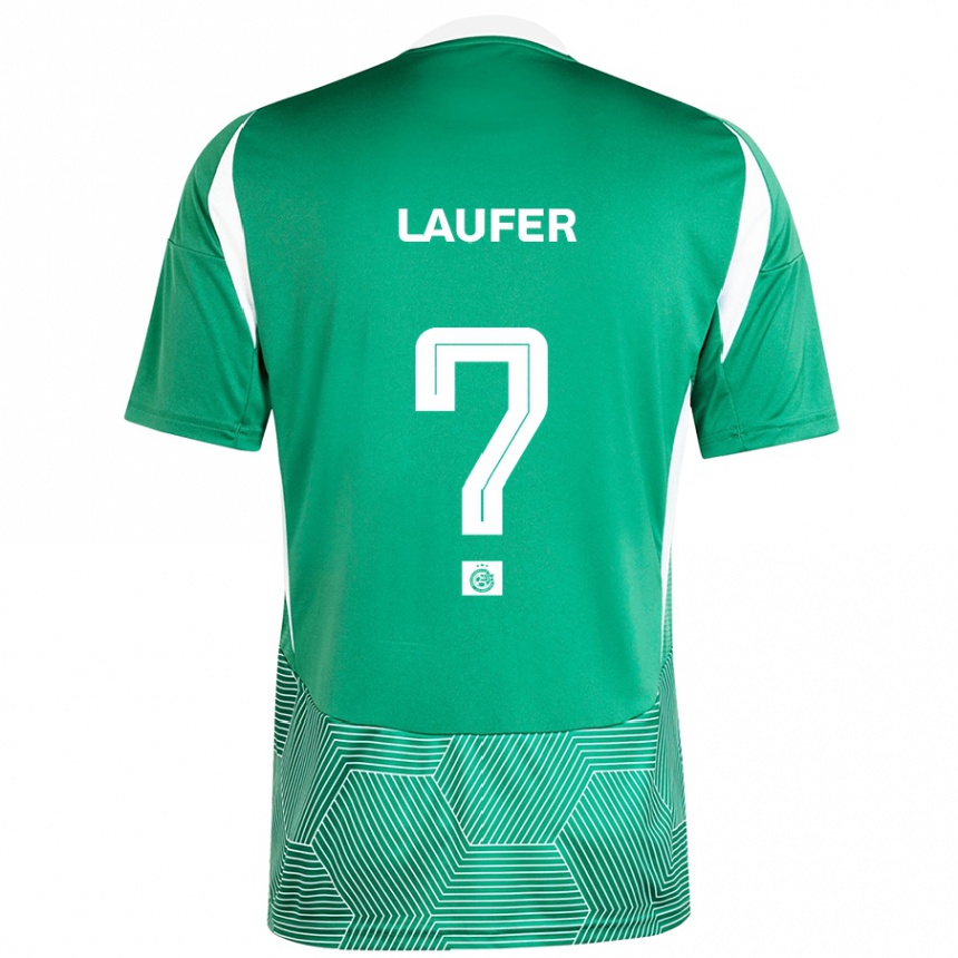 Hombre Fútbol Camiseta Ronny Laufer #0 Verde Blanco 1ª Equipación 2024/25 México