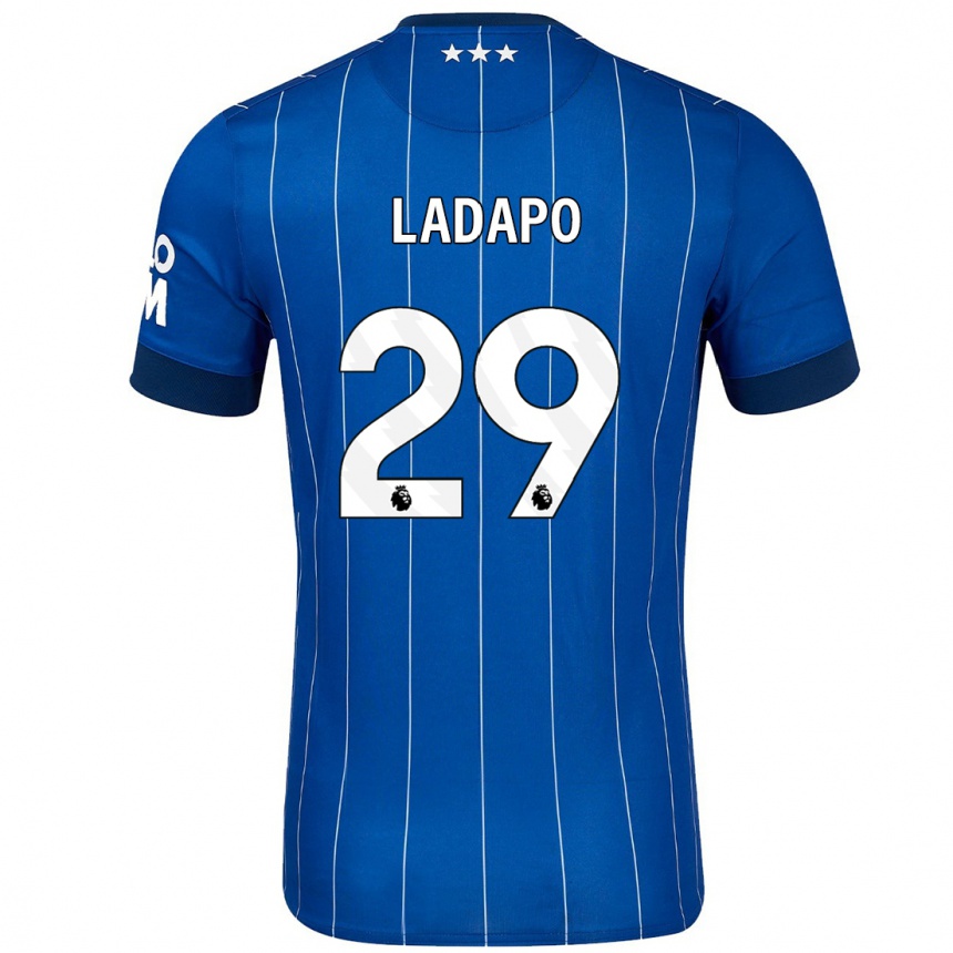 Hombre Fútbol Camiseta Freddie Ladapo #29 Azul Marino 1ª Equipación 2024/25 México