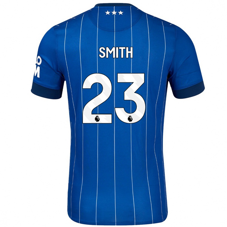 Hombre Fútbol Camiseta Abbi Smith #23 Azul Marino 1ª Equipación 2024/25 México