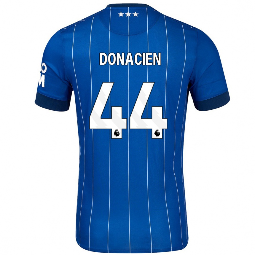 Hombre Fútbol Camiseta Janoi Donacien #44 Azul Marino 1ª Equipación 2024/25 México