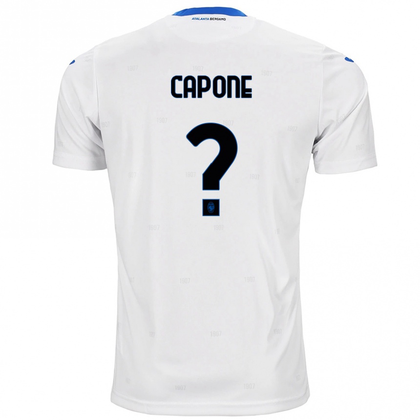 Hombre Fútbol Camiseta Christian Capone #0 Blanco 2ª Equipación 2024/25 México