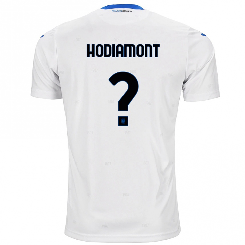 Hombre Fútbol Camiseta Lyam Hodiamont #0 Blanco 2ª Equipación 2024/25 México