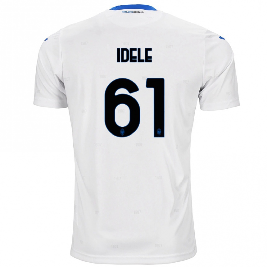 Hombre Fútbol Camiseta Javison Idele #61 Blanco 2ª Equipación 2024/25 México