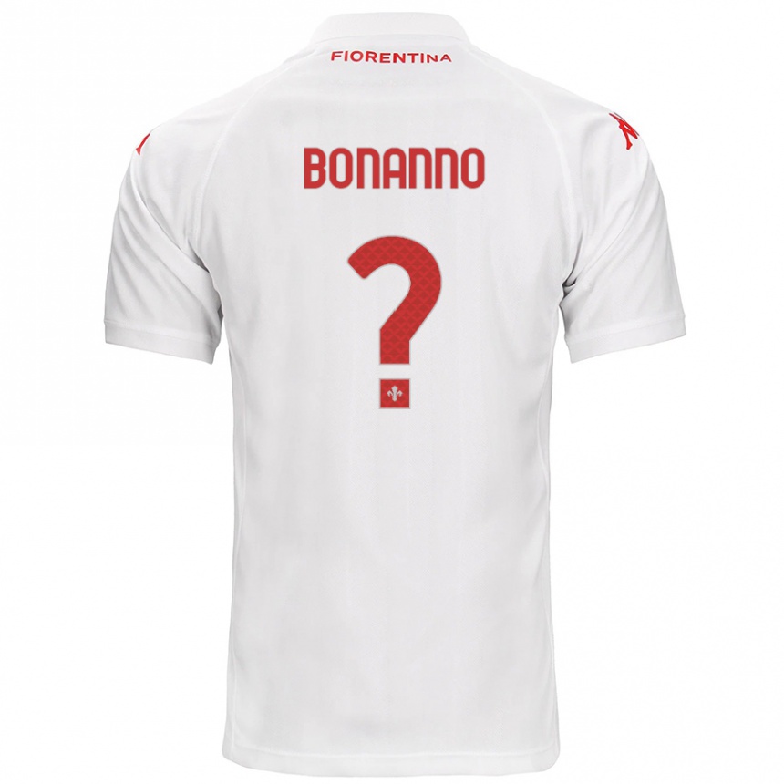 Hombre Fútbol Camiseta Piergiorgio Bonanno #0 Blanco 2ª Equipación 2024/25 México