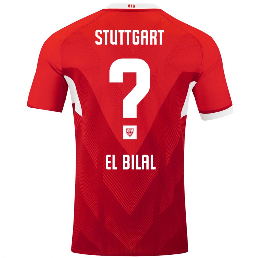 Hombre Fútbol Camiseta El Bilal Touré #0 Rojo Blanco 2ª Equipación 2024/25 México