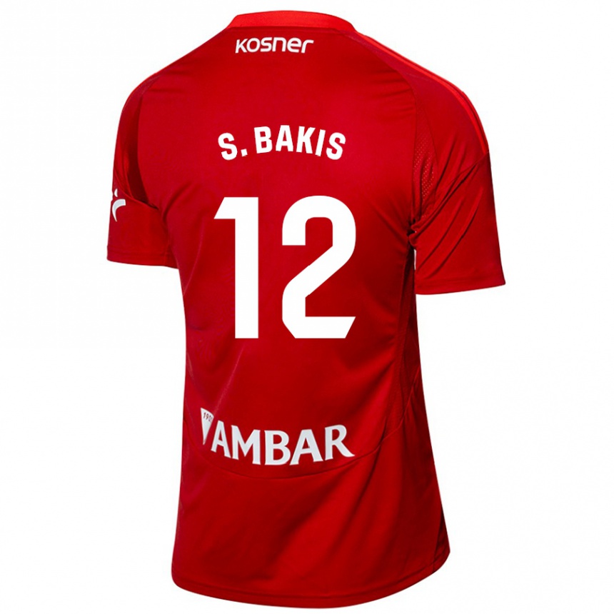 Hombre Fútbol Camiseta Sinan Bakış #12 Blanco Azul 2ª Equipación 2024/25 México