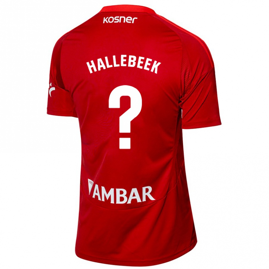 Hombre Fútbol Camiseta Boaz Hallebeek #0 Blanco Azul 2ª Equipación 2024/25 México