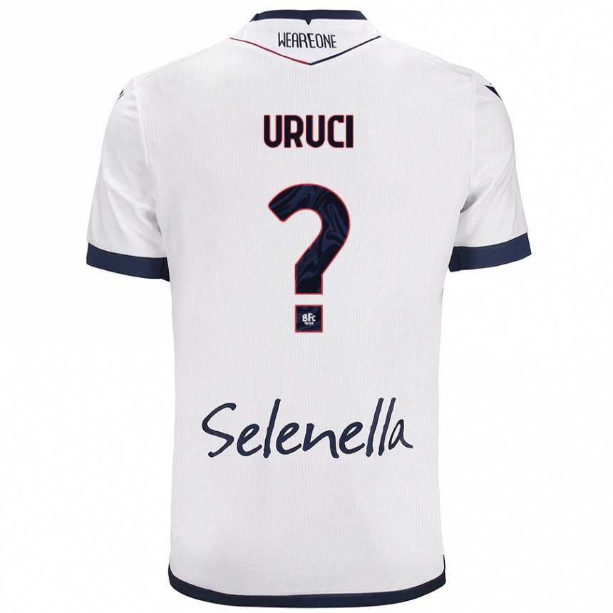 Mujer Fútbol Camiseta Klejton Uruci #0 Blanco Azul Real 2ª Equipación 2024/25 México