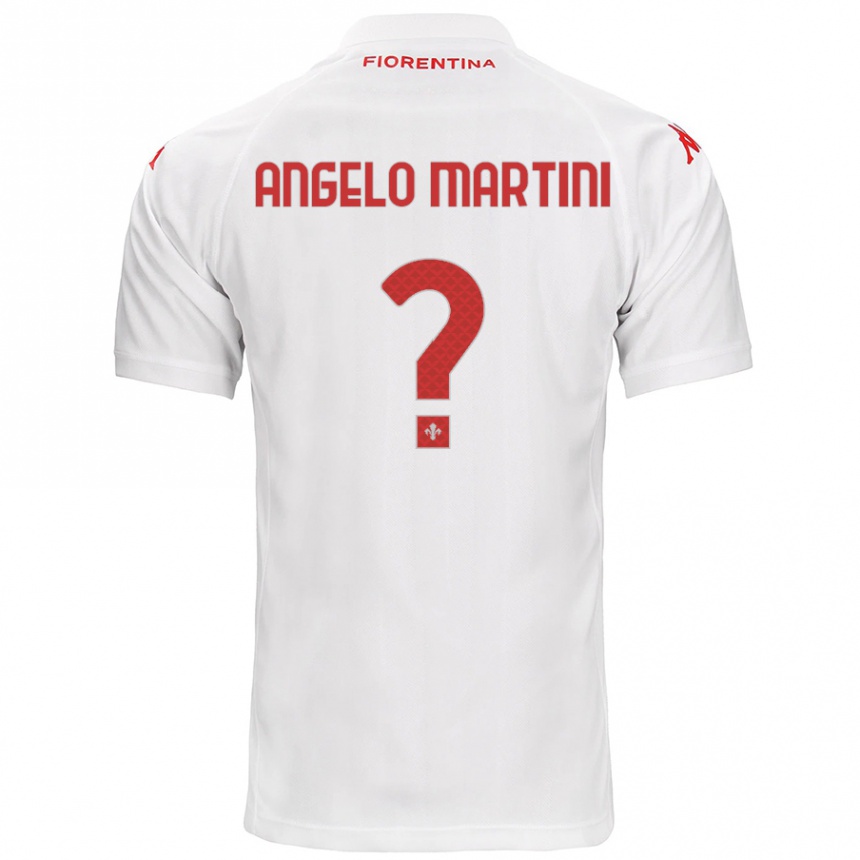 Mujer Fútbol Camiseta Angelo Martini #0 Blanco 2ª Equipación 2024/25 México