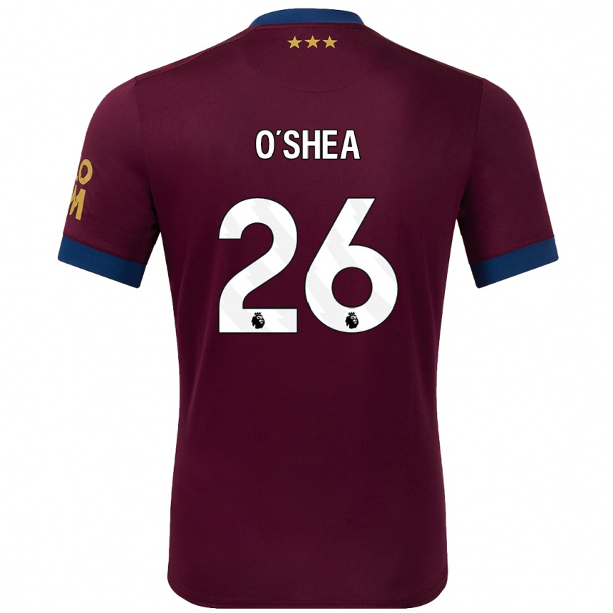 Mujer Fútbol Camiseta Dara O'shea #26 Marrón 2ª Equipación 2024/25 México