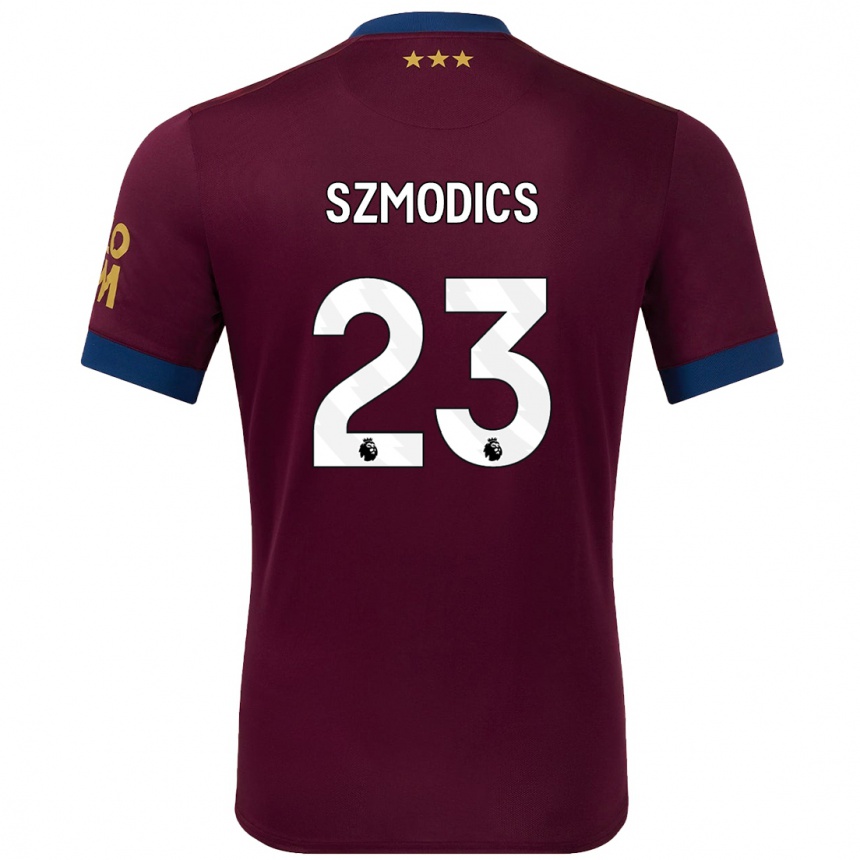 Mujer Fútbol Camiseta Sammie Szmodics #23 Marrón 2ª Equipación 2024/25 México