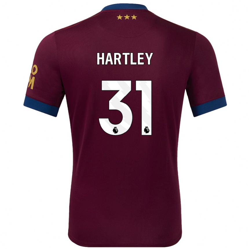 Mujer Fútbol Camiseta Laura Hartley #31 Marrón 2ª Equipación 2024/25 México