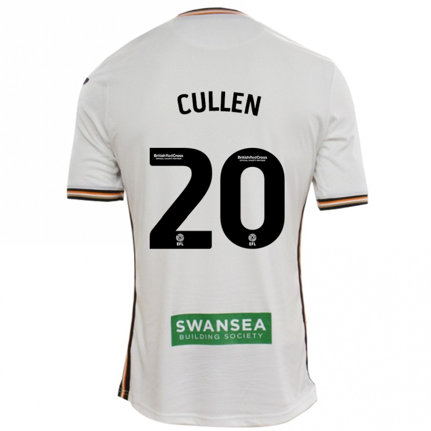 Niño Fútbol Camiseta Liam Cullen #20 Blanco 1ª Equipación 2024/25 México