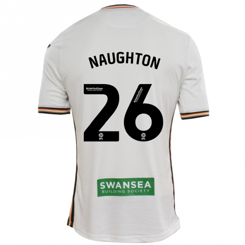 Niño Fútbol Camiseta Kyle Naughton #26 Blanco 1ª Equipación 2024/25 México