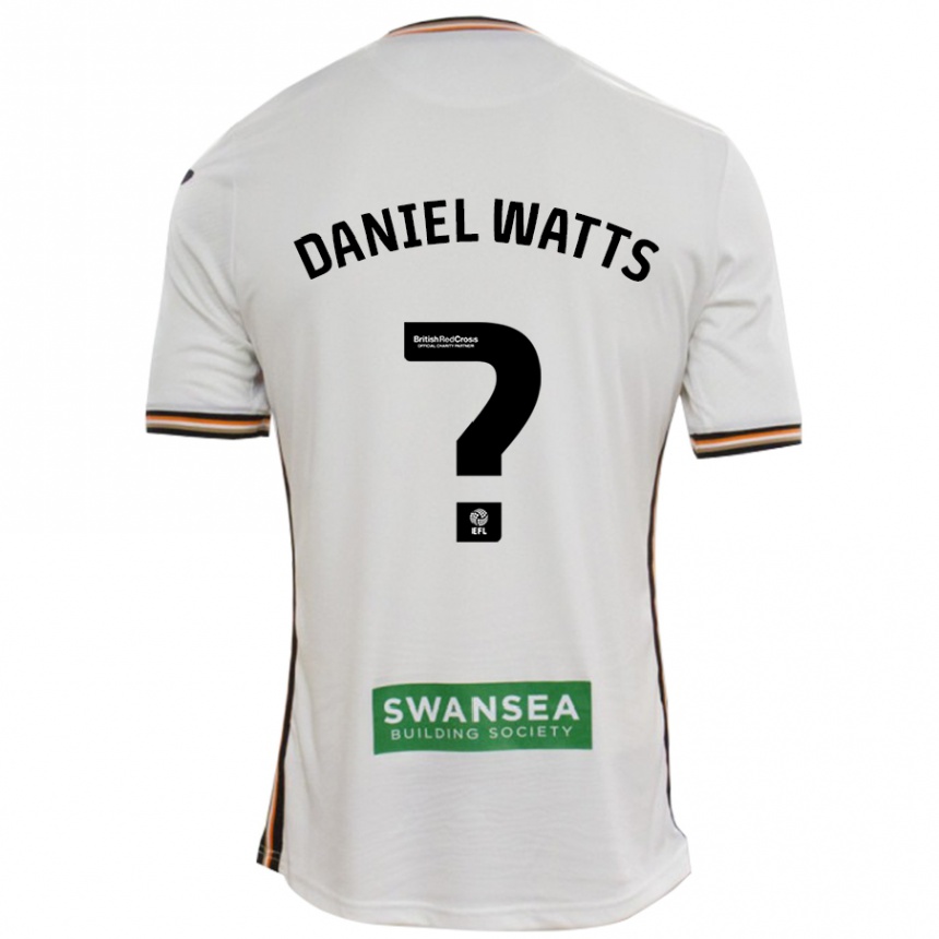 Niño Fútbol Camiseta Daniel Watts #0 Blanco 1ª Equipación 2024/25 México