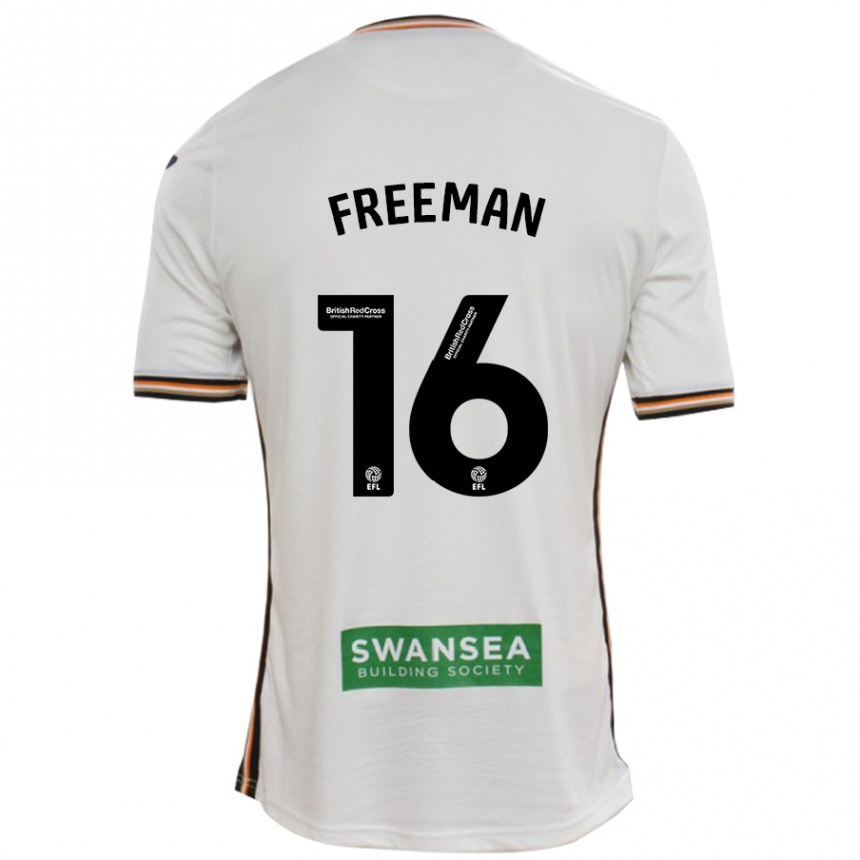 Niño Fútbol Camiseta Emily Freeman #16 Blanco 1ª Equipación 2024/25 México