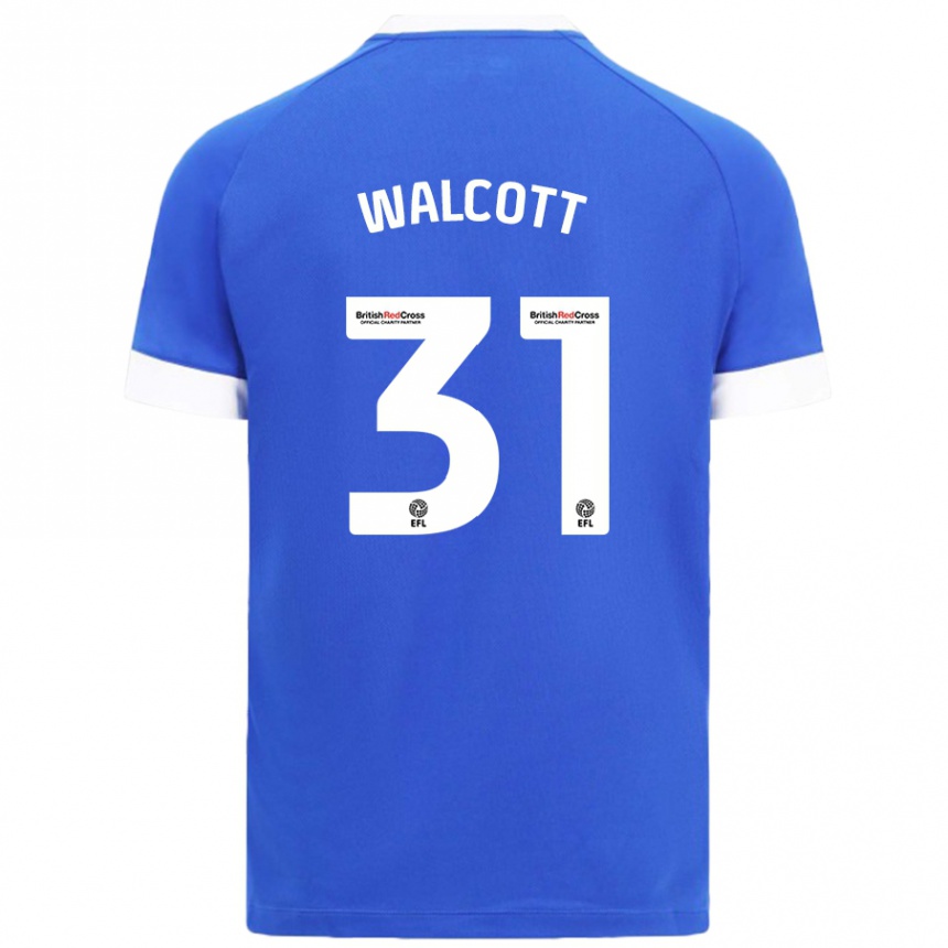 Niño Fútbol Camiseta Malachi Fagan Walcott #31 Azul Cielo 1ª Equipación 2024/25 México