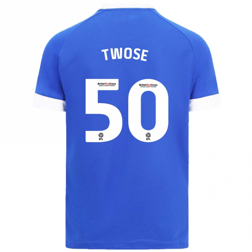 Niño Fútbol Camiseta Cody Twose #50 Azul Cielo 1ª Equipación 2024/25 México