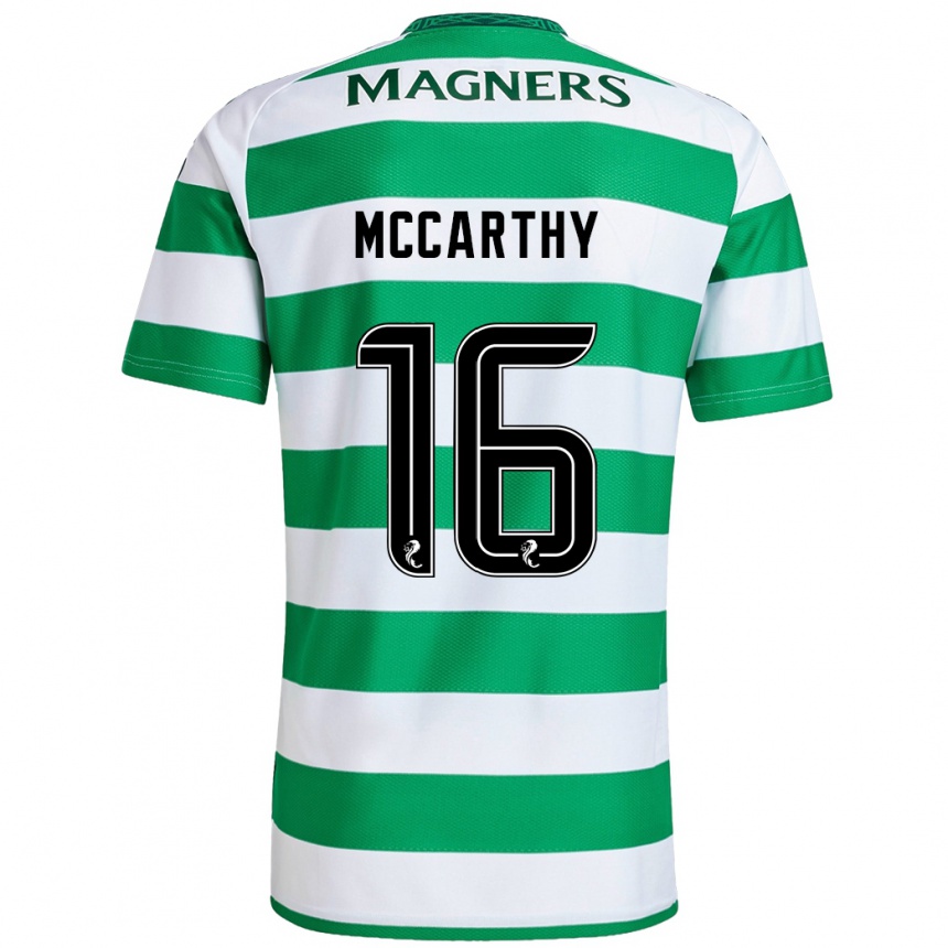 Niño Fútbol Camiseta James Mccarthy #16 Verde Blanco 1ª Equipación 2024/25 México