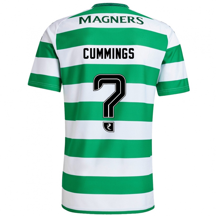 Niño Fútbol Camiseta Daniel Cummings #0 Verde Blanco 1ª Equipación 2024/25 México