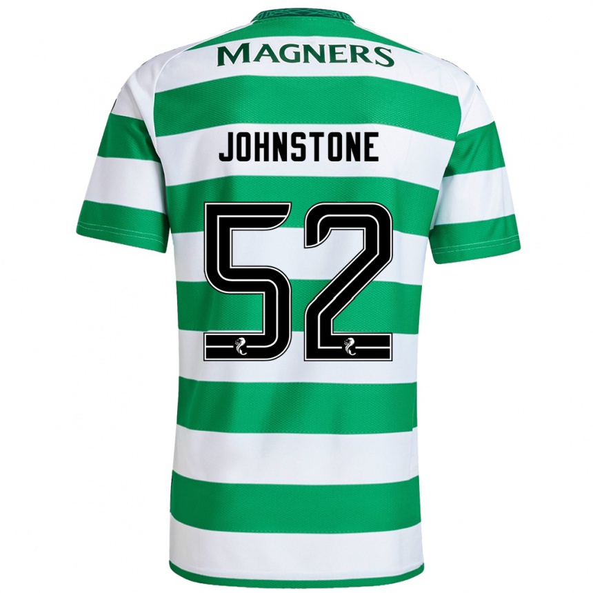 Niño Fútbol Camiseta Rachael Johnstone #52 Verde Blanco 1ª Equipación 2024/25 México