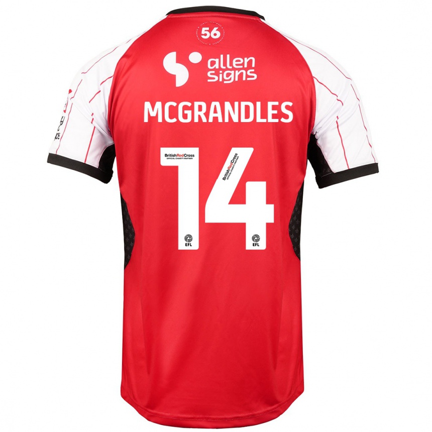 Niño Fútbol Camiseta Conor Mcgrandles #14 Blanco 1ª Equipación 2024/25 México