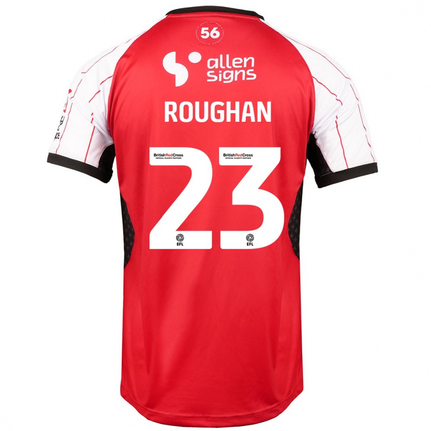 Niño Fútbol Camiseta Sean Roughan #23 Blanco 1ª Equipación 2024/25 México