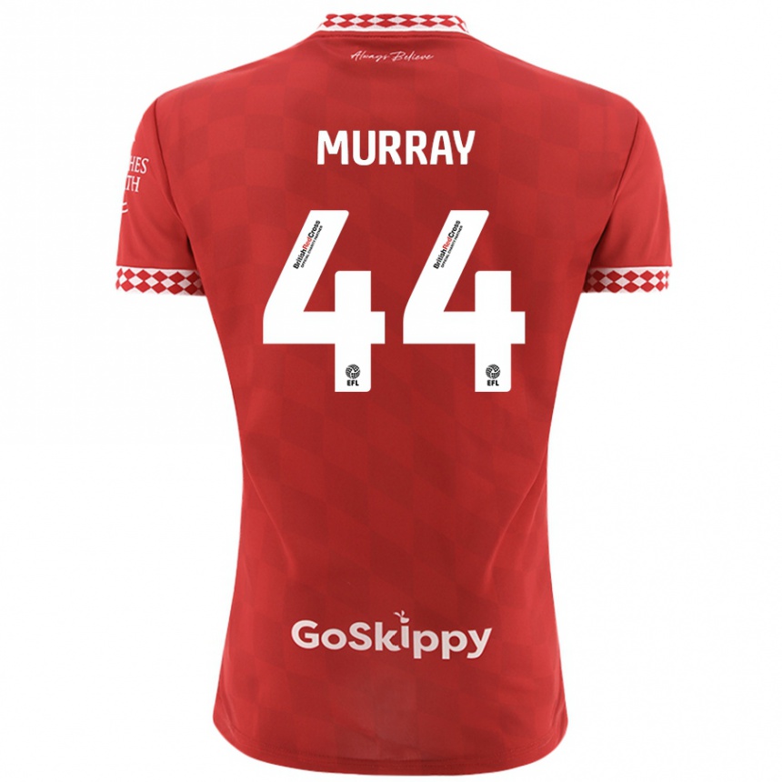 Niño Fútbol Camiseta Satara Murray #44 Rojo 1ª Equipación 2024/25 México