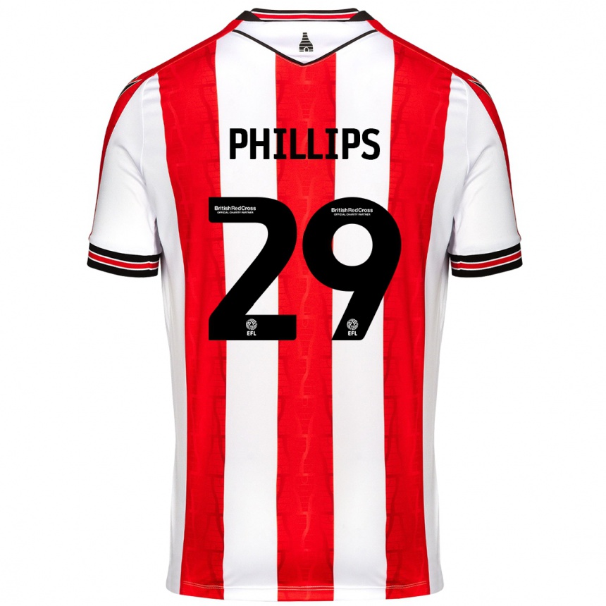 Niño Fútbol Camiseta D'margio Wright-Phillips #29 Rojo Blanco 1ª Equipación 2024/25 México