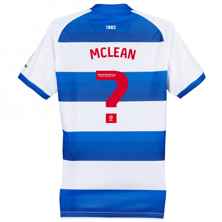 Niño Fútbol Camiseta Mason Mclean #0 Blanco Azul 1ª Equipación 2024/25 México