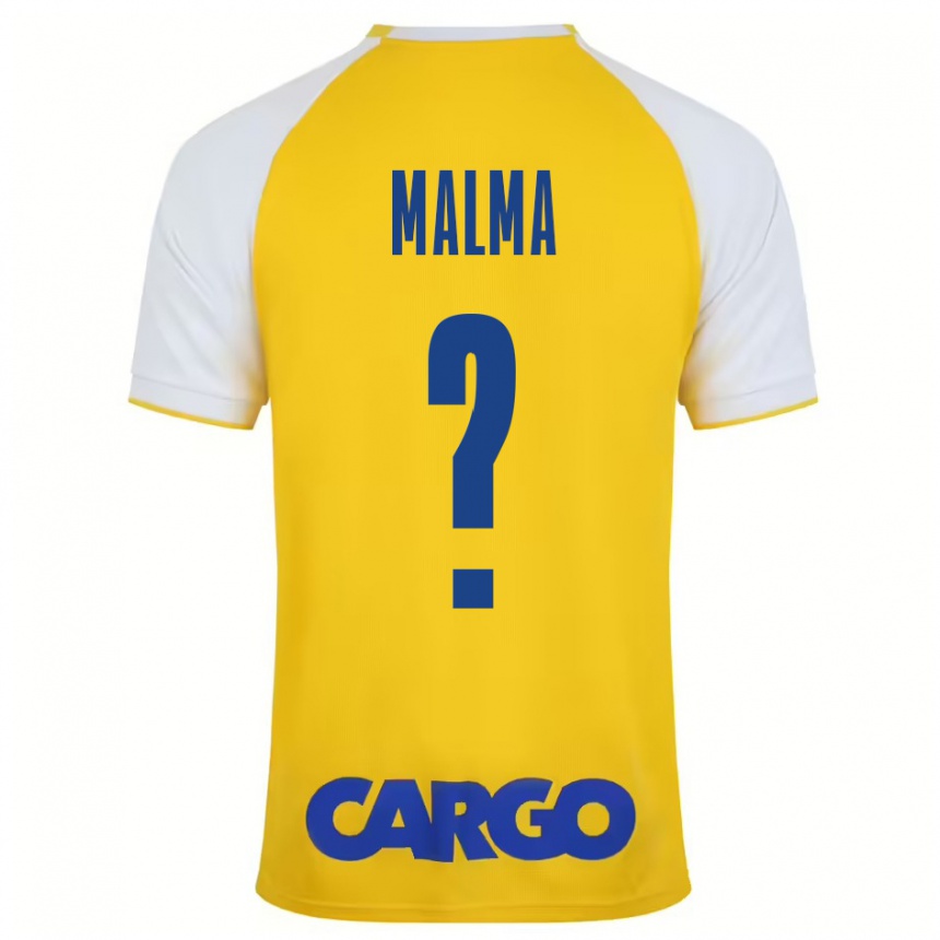 Niño Fútbol Camiseta Itay Malma #0 Amarillo Blanco 1ª Equipación 2024/25 México