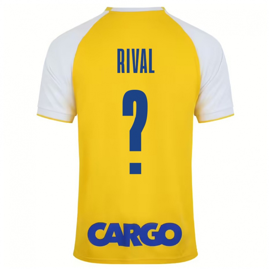 Niño Fútbol Camiseta Ran Rival #0 Amarillo Blanco 1ª Equipación 2024/25 México