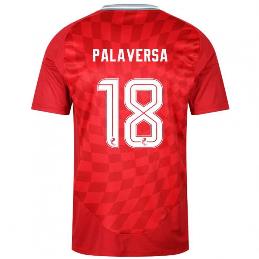 Niño Fútbol Camiseta Ante Palaversa #18 Rojo 1ª Equipación 2024/25 México