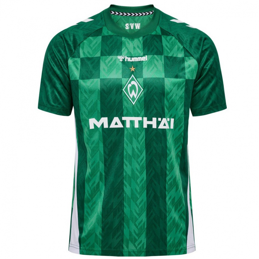 Niño Fútbol Camiseta Julius Joas #23 Verde 1ª Equipación 2024/25 México