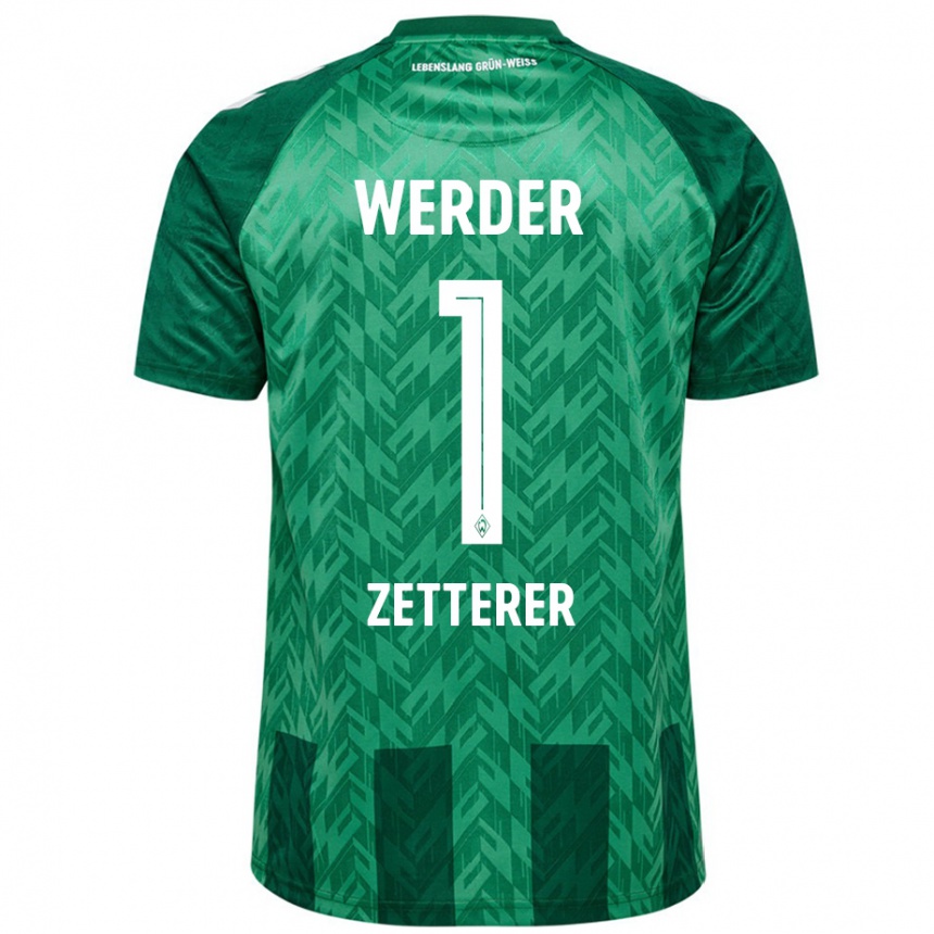 Niño Fútbol Camiseta Michael Zetterer #1 Verde 1ª Equipación 2024/25 México